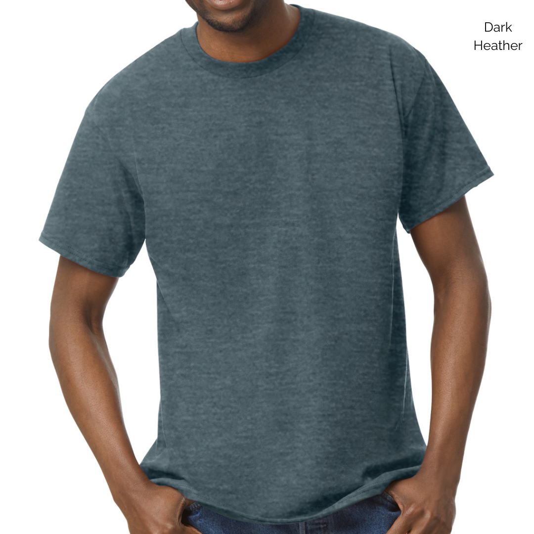 Gildan Unisex Heavy Cotton Embroidered T-Shirt