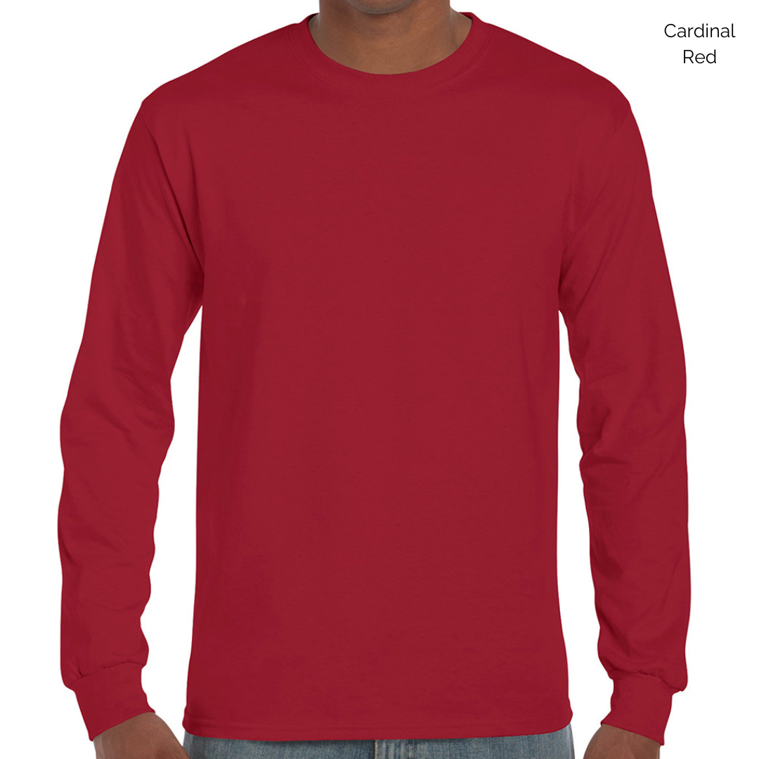 Gildan Ultra Cotton™ Unisex Long Sleeve Embroidered T-Shirt