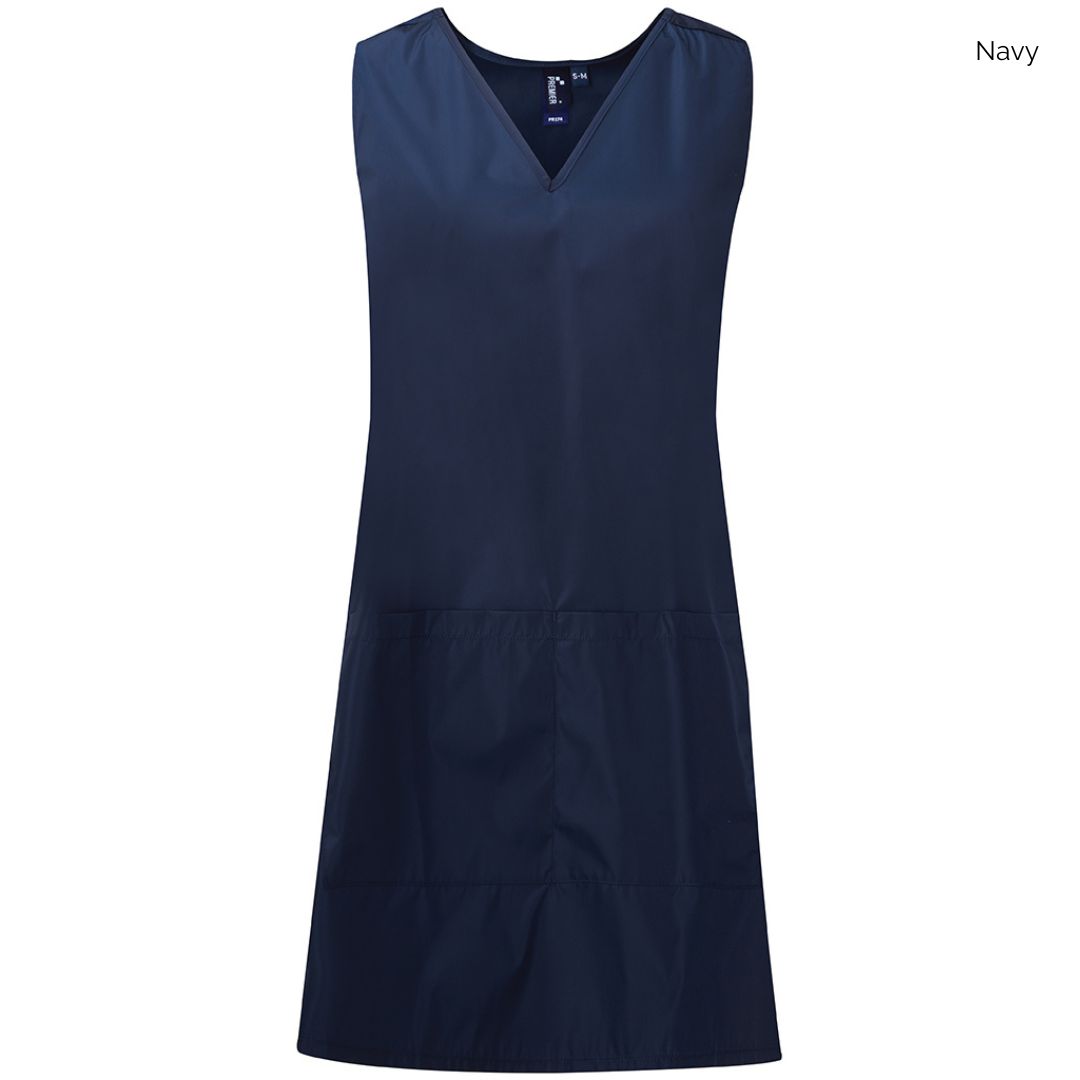 Premier Waterproof Wrap Around Embroidered Tunic Apron