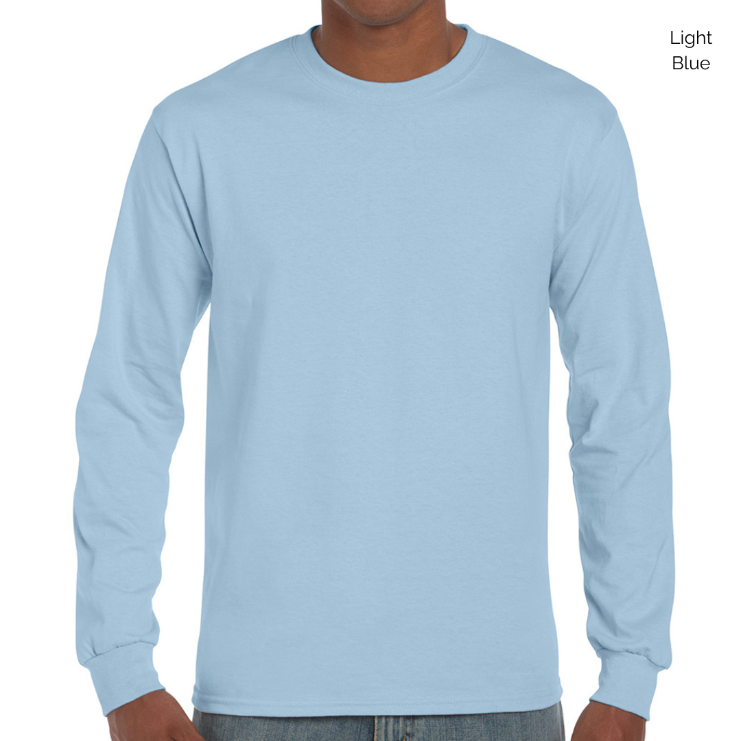 Gildan Ultra Cotton™ Unisex Long Sleeve Embroidered T-Shirt