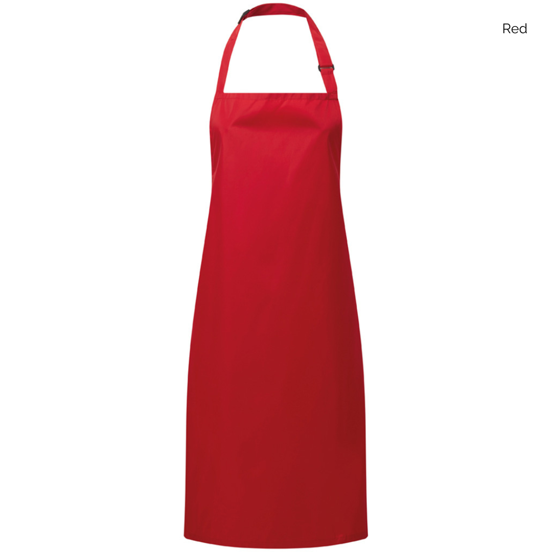 Premier Waterproof Embroidered Bib Apron