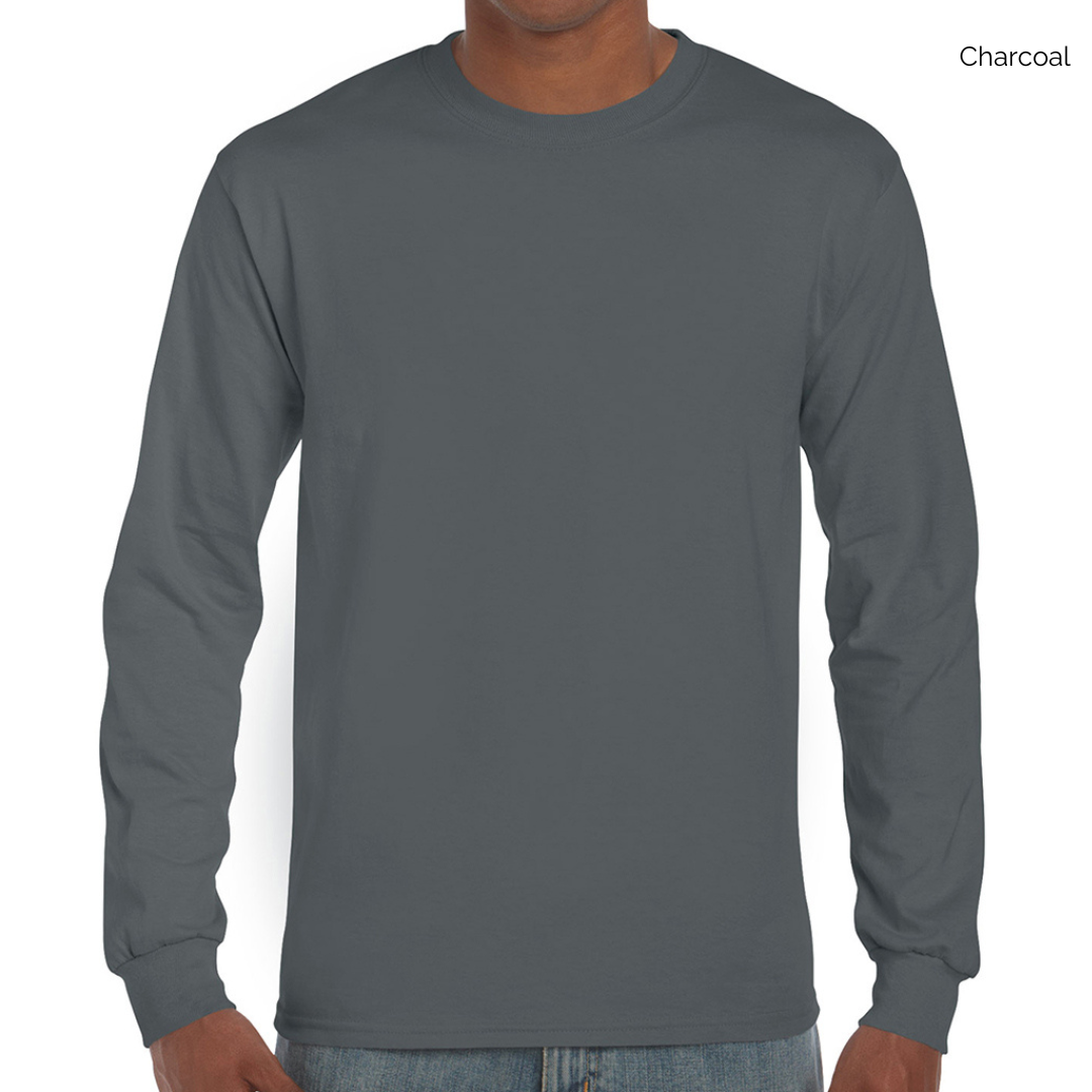 Gildan Ultra Cotton™ Unisex Long Sleeve Embroidered T-Shirt