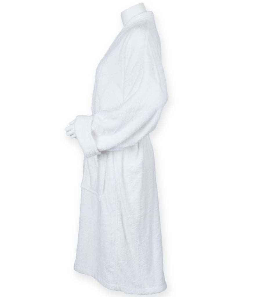 Towel City Kimono Embroidered Towelling Robe