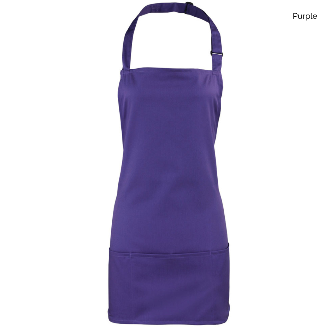 Premier Short Style Embroidered Apron