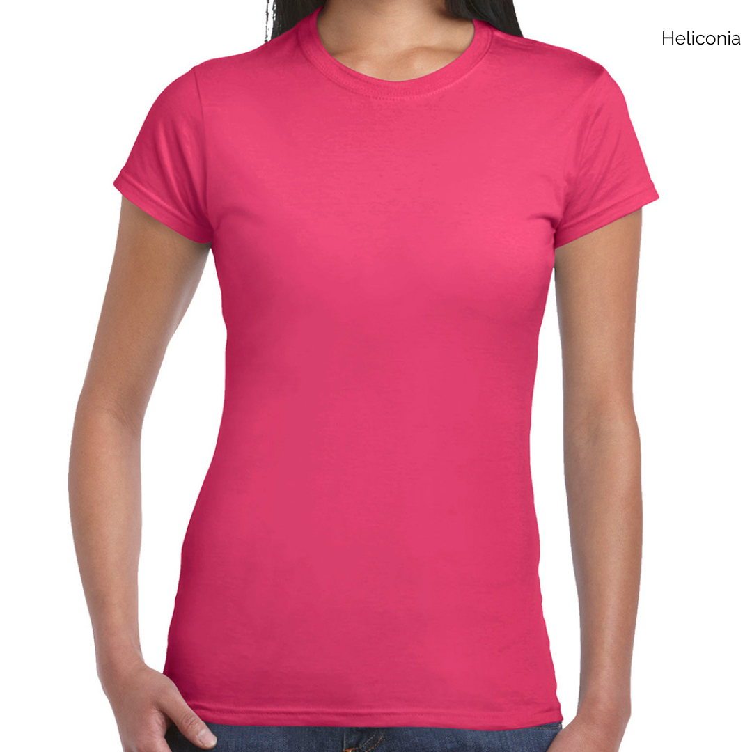 Gildan Ladies SoftStyle Embroidered T-Shirt