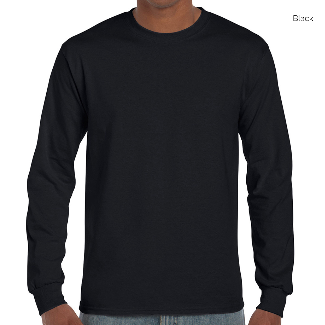 Gildan Ultra Cotton™ Unisex Long Sleeve Embroidered T-Shirt