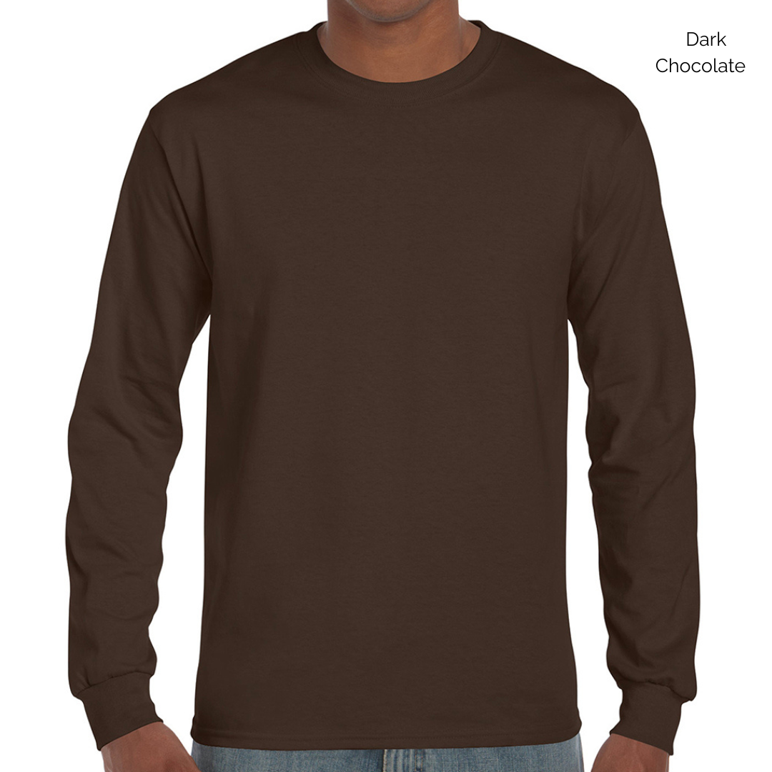 Gildan Ultra Cotton™ Unisex Long Sleeve Embroidered T-Shirt