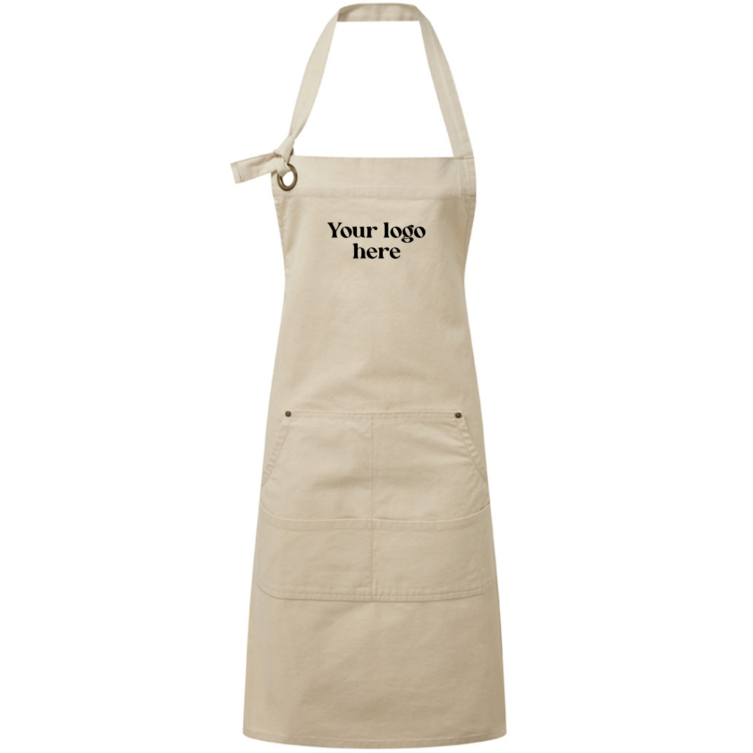 Premier Calibre Heavy Canvas Embroidered Pocket Apron