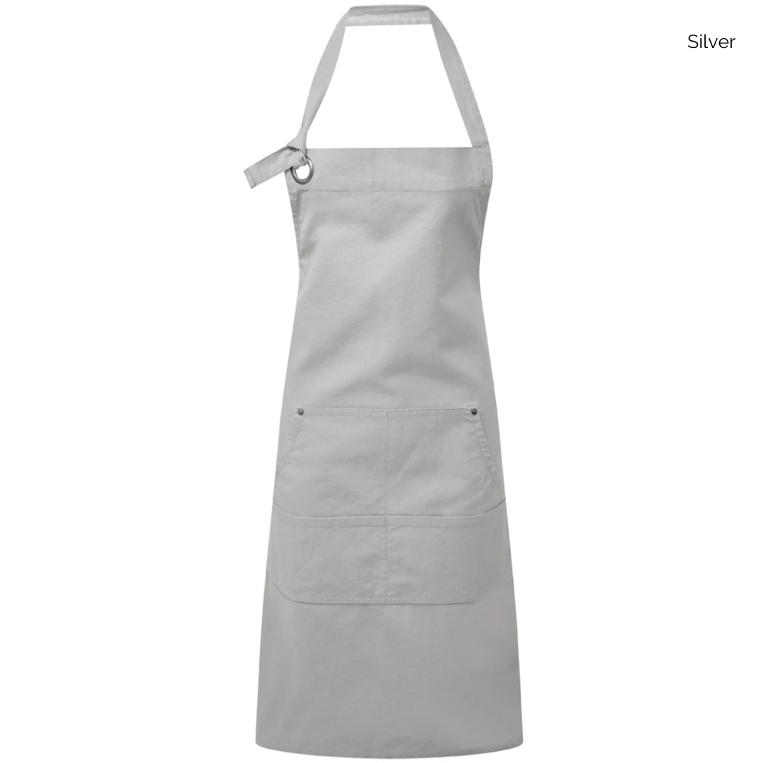 Premier Calibre Heavy Canvas Embroidered Pocket Apron