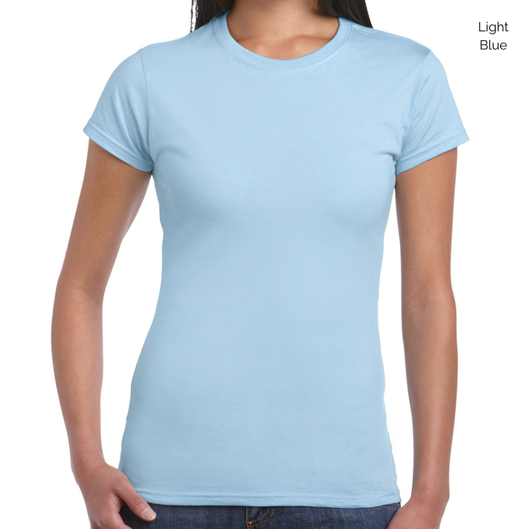 Gildan Ladies SoftStyle Embroidered T-Shirt