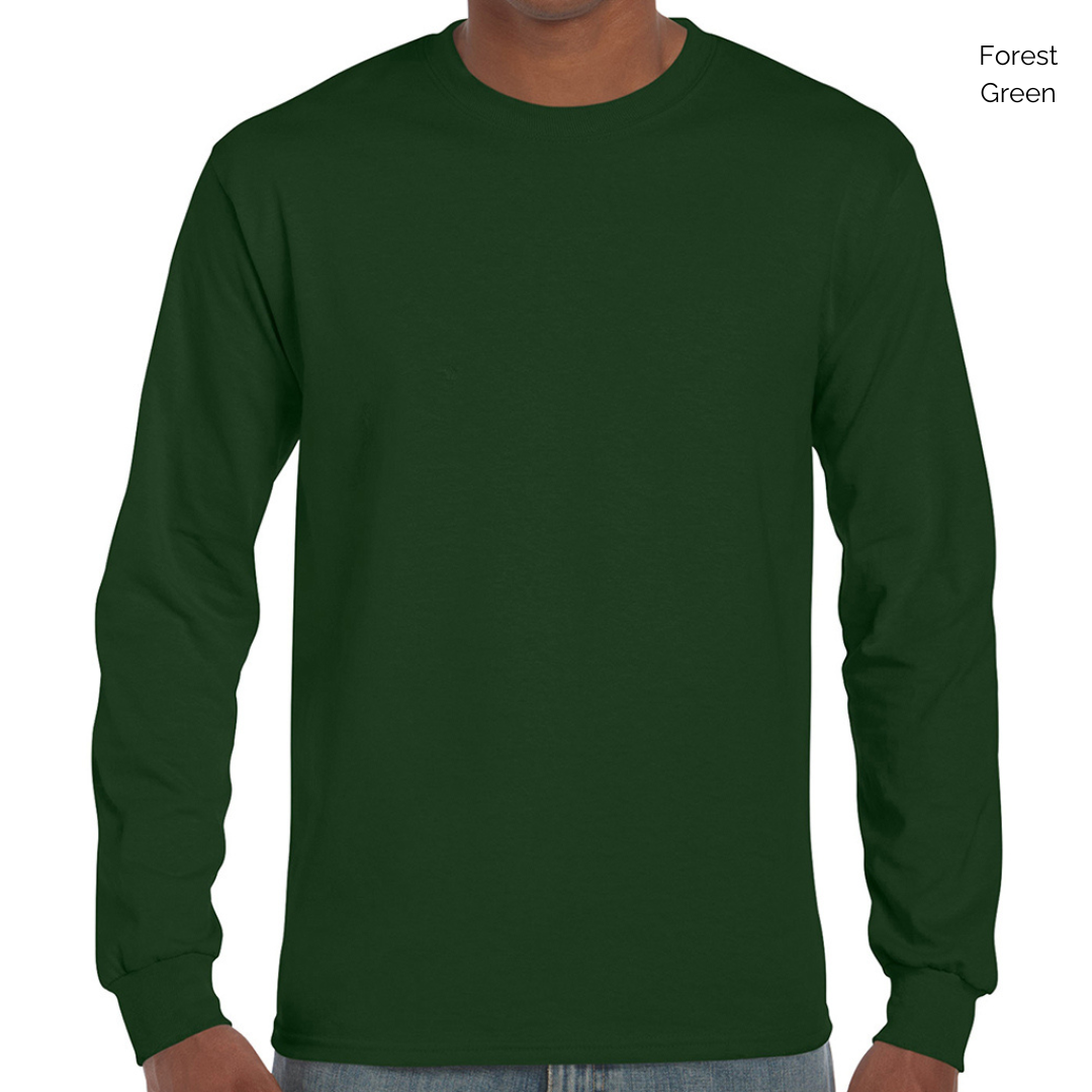 Gildan Ultra Cotton™ Unisex Long Sleeve Embroidered T-Shirt