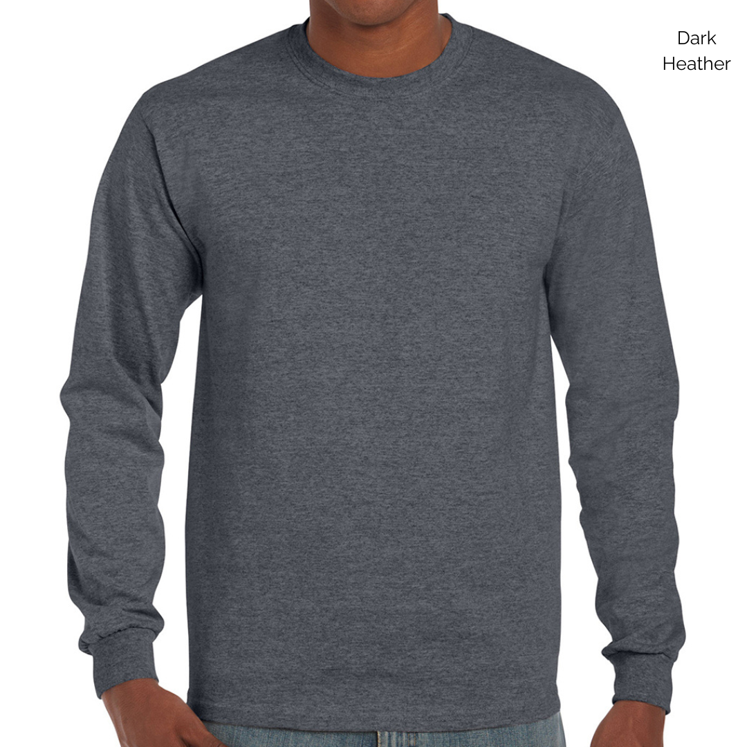 Gildan Ultra Cotton™ Unisex Long Sleeve Embroidered T-Shirt