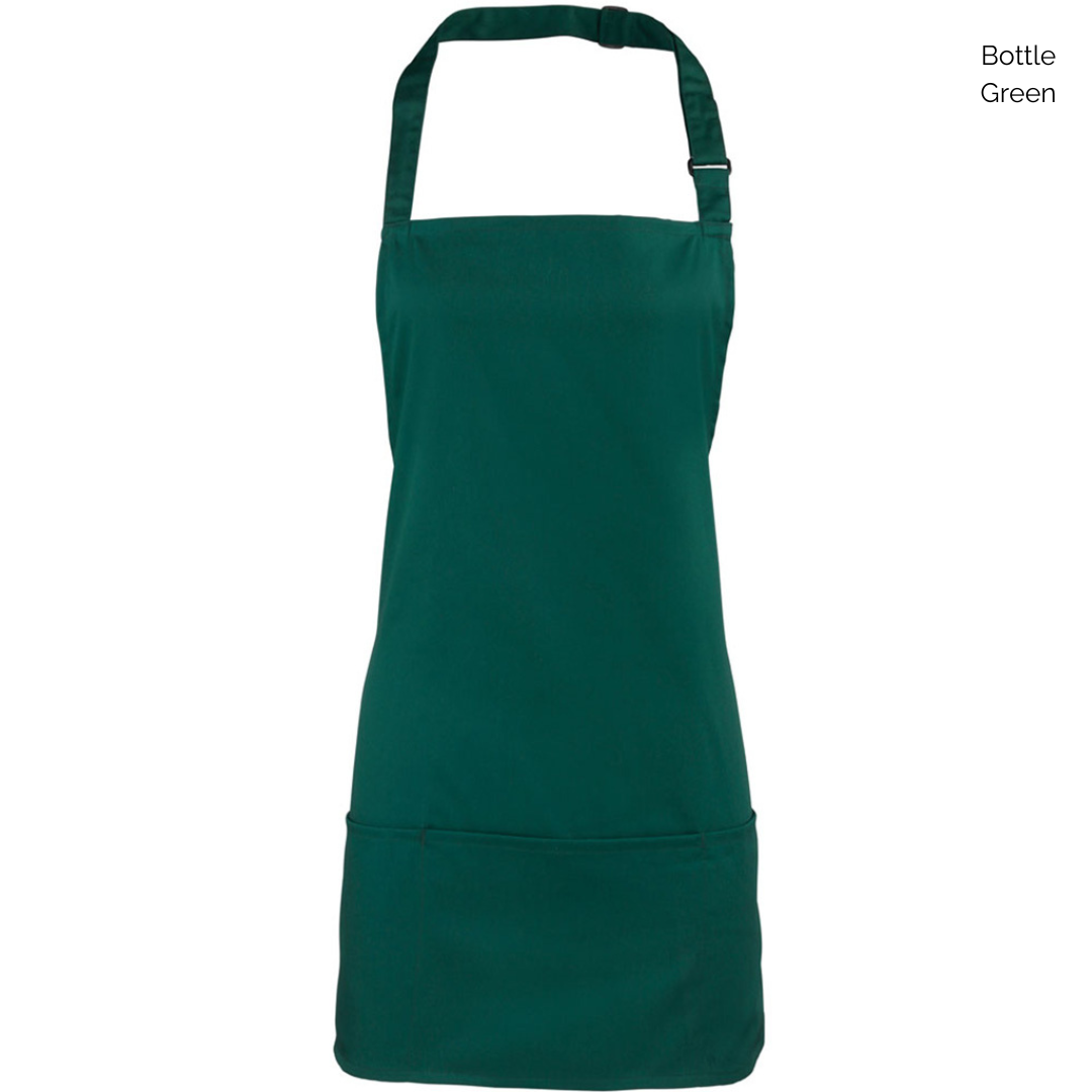 Premier Short Style Embroidered Apron