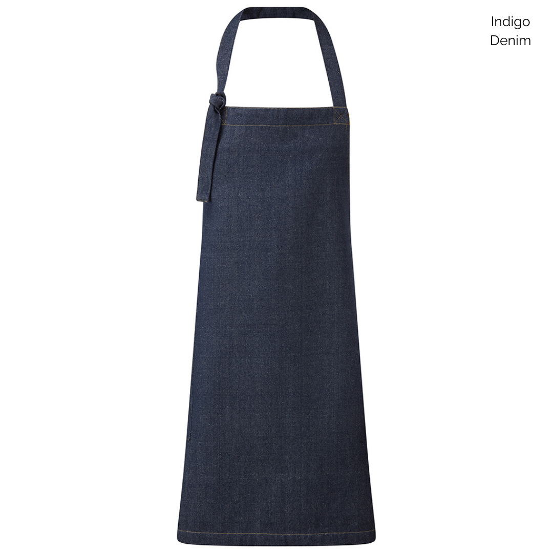 Premier Regenerate Embroidered Bib Apron