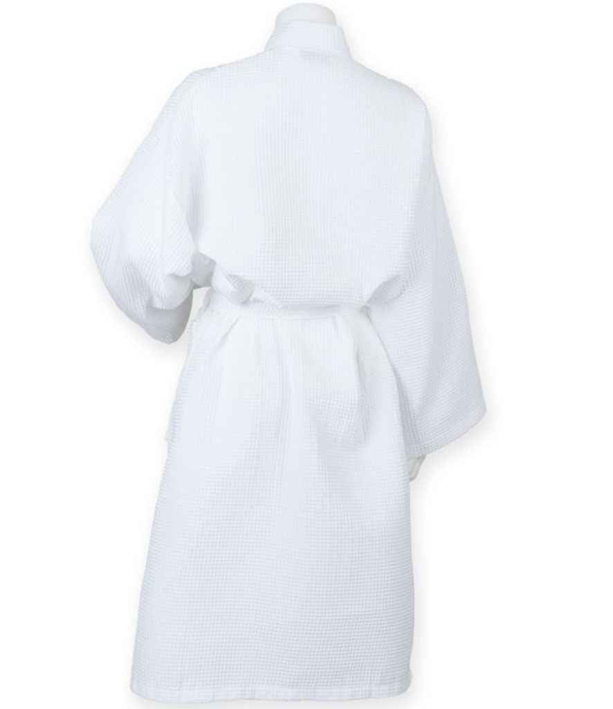 Towel City Embroidered Waffle Robe