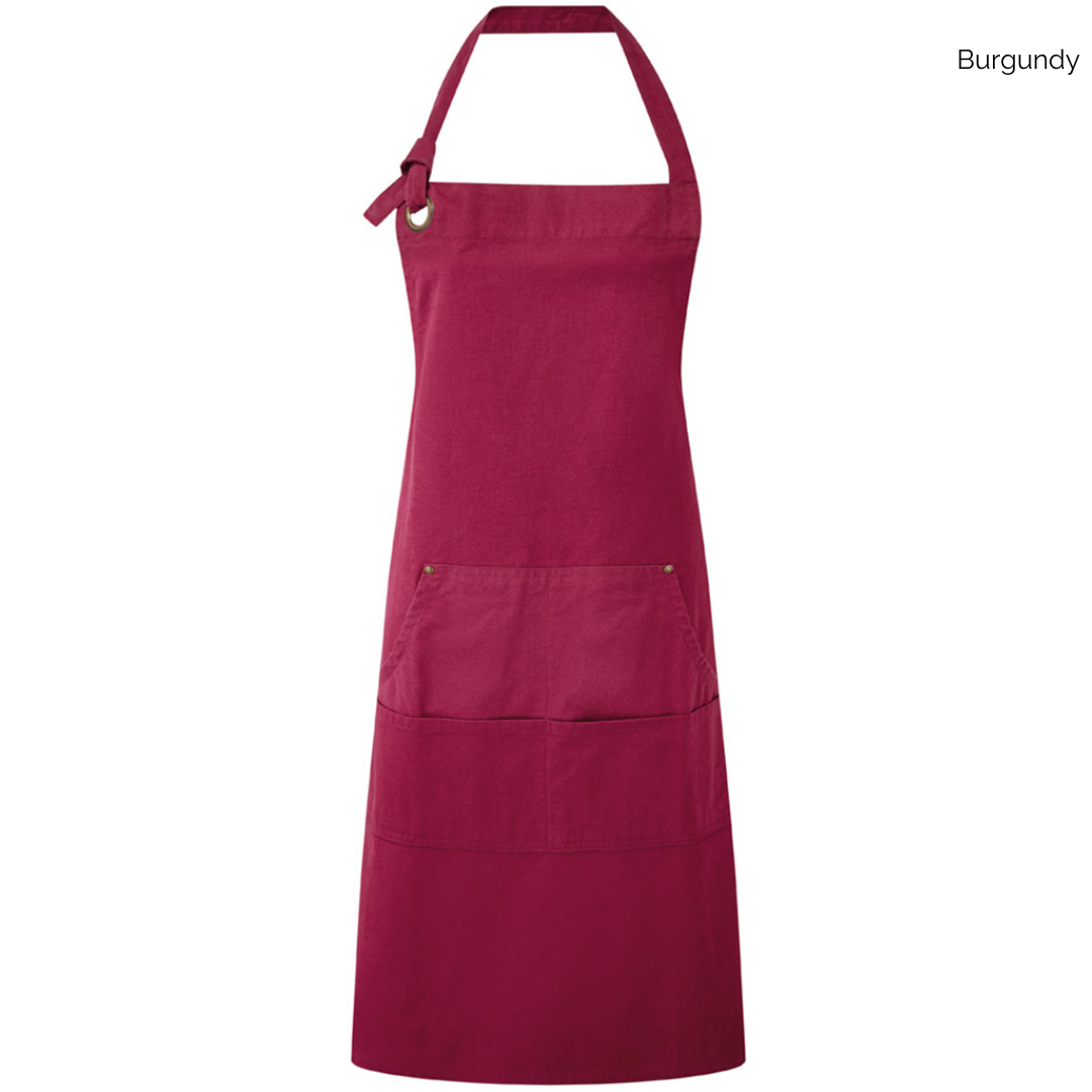 Premier Calibre Heavy Canvas Embroidered Pocket Apron