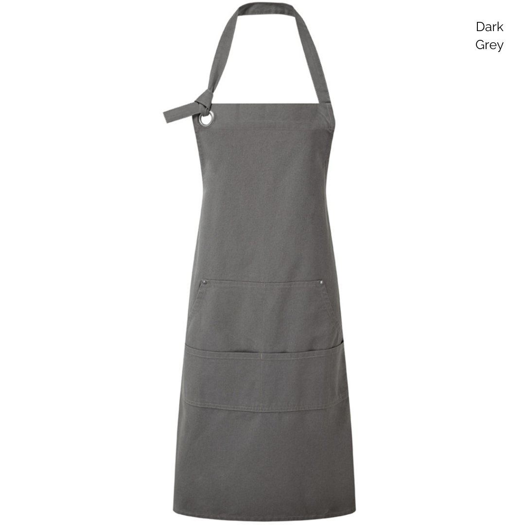 Premier Calibre Heavy Canvas Embroidered Pocket Apron