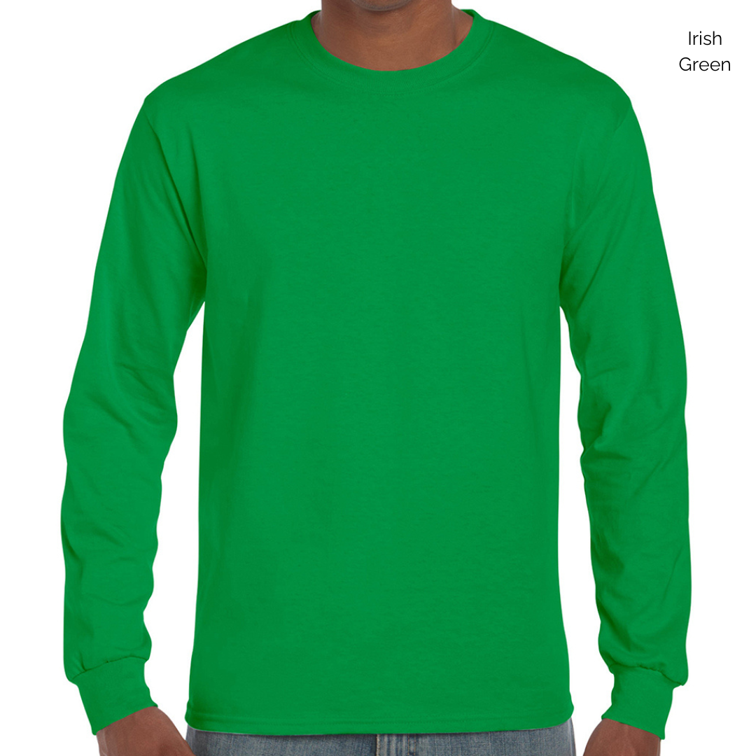 Gildan Ultra Cotton™ Unisex Long Sleeve Embroidered T-Shirt