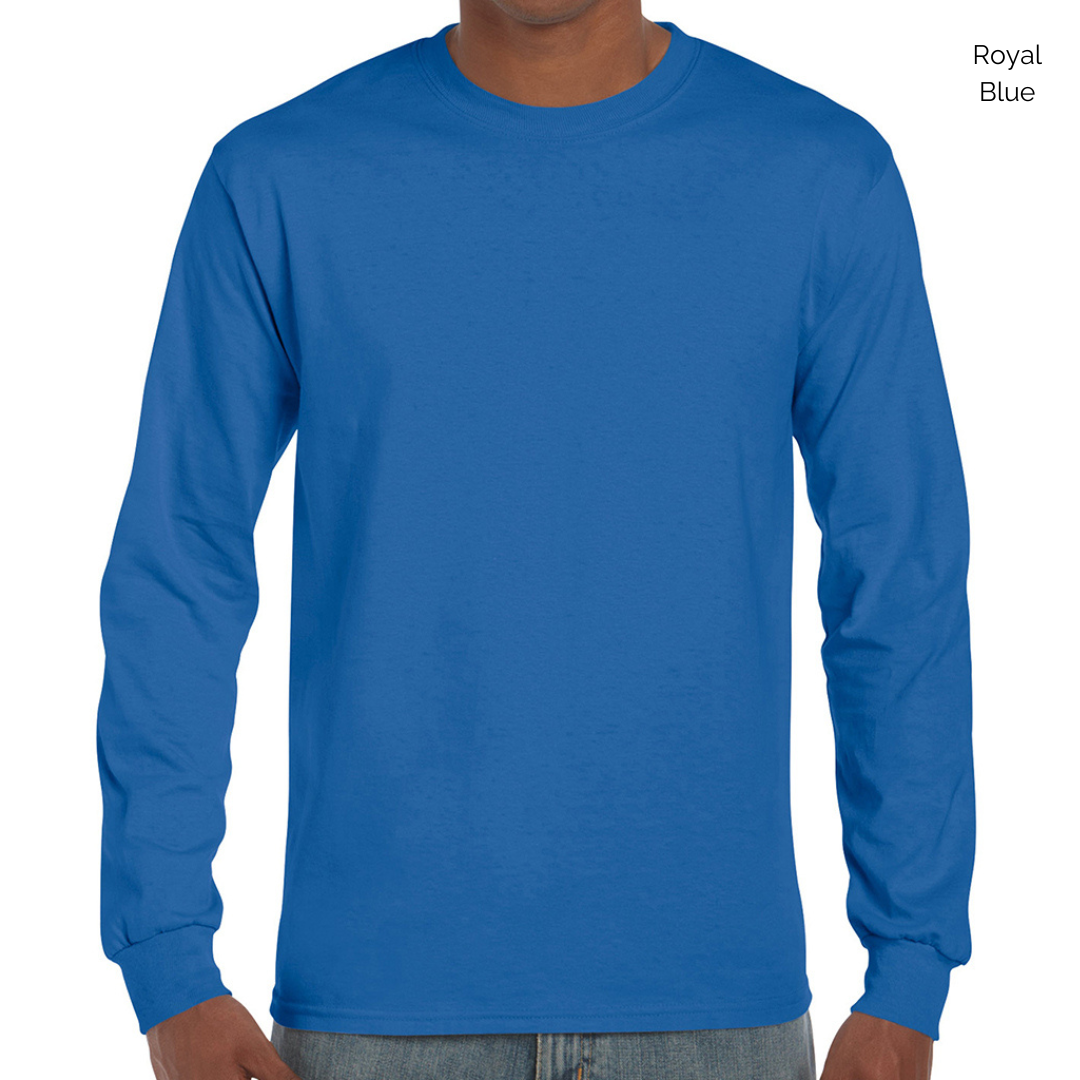 Gildan Ultra Cotton™ Unisex Long Sleeve Embroidered T-Shirt