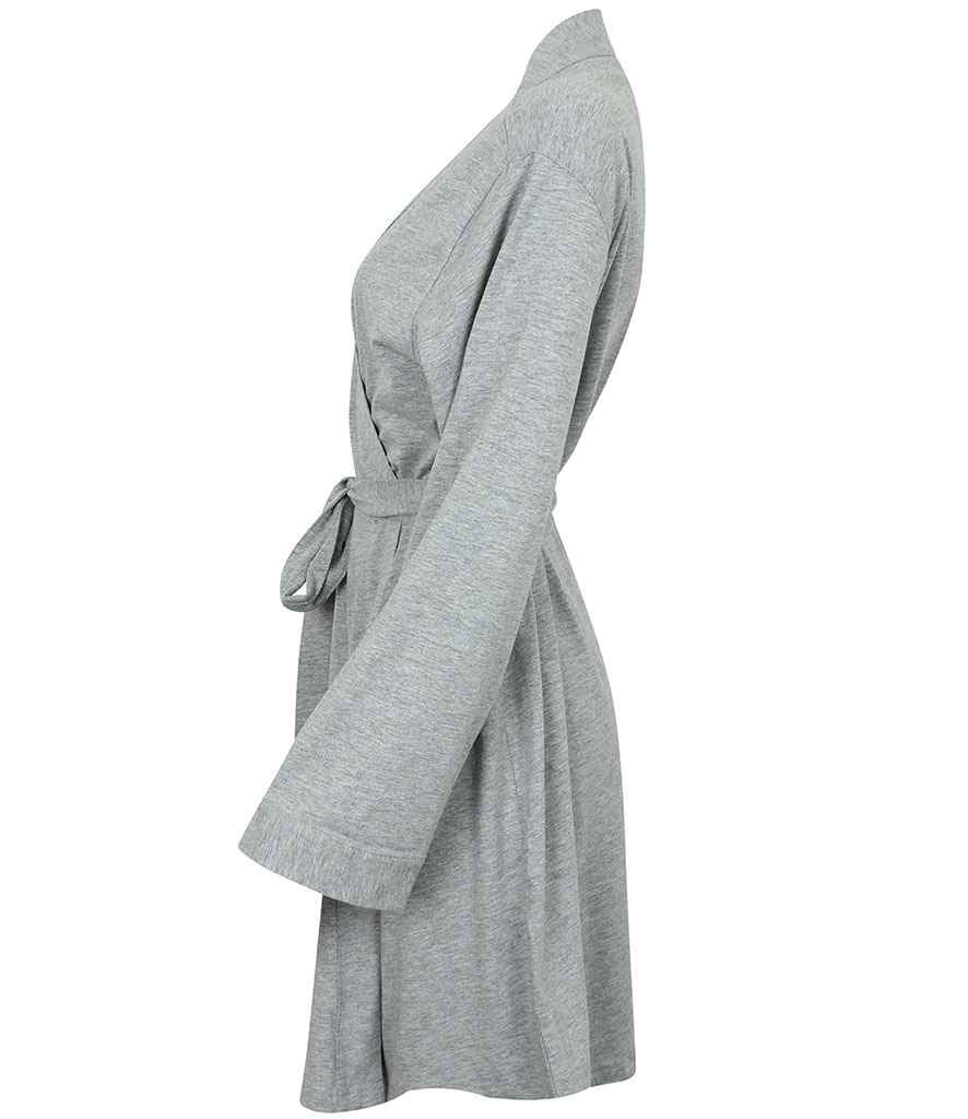 Towel City Ladies Embroidered Cotton Wrap Robe