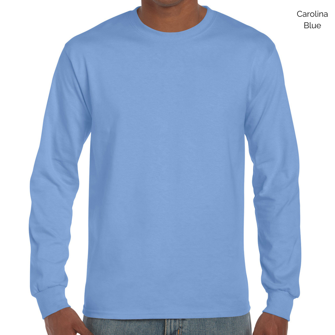 Gildan Ultra Cotton™ Unisex Long Sleeve Embroidered T-Shirt