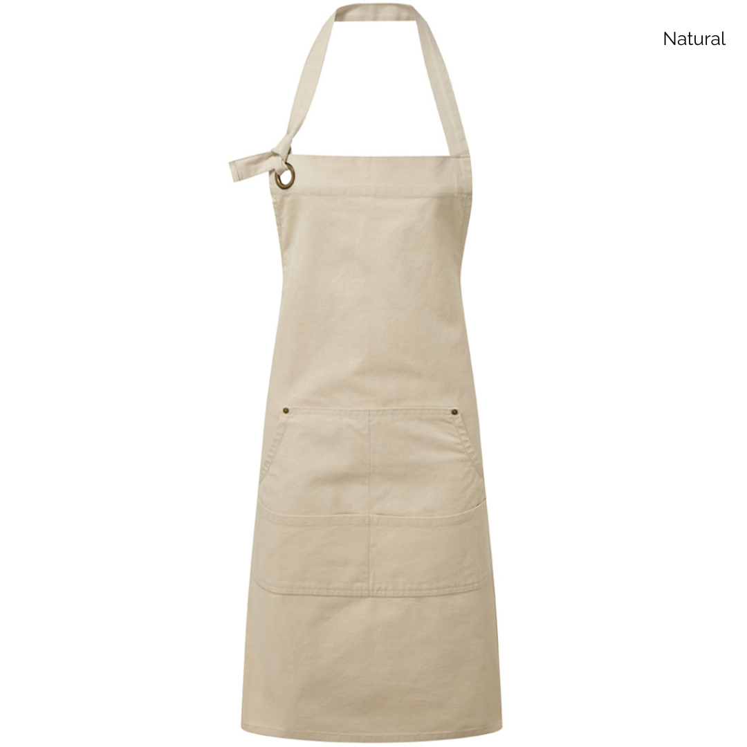 Premier Calibre Heavy Canvas Embroidered Pocket Apron