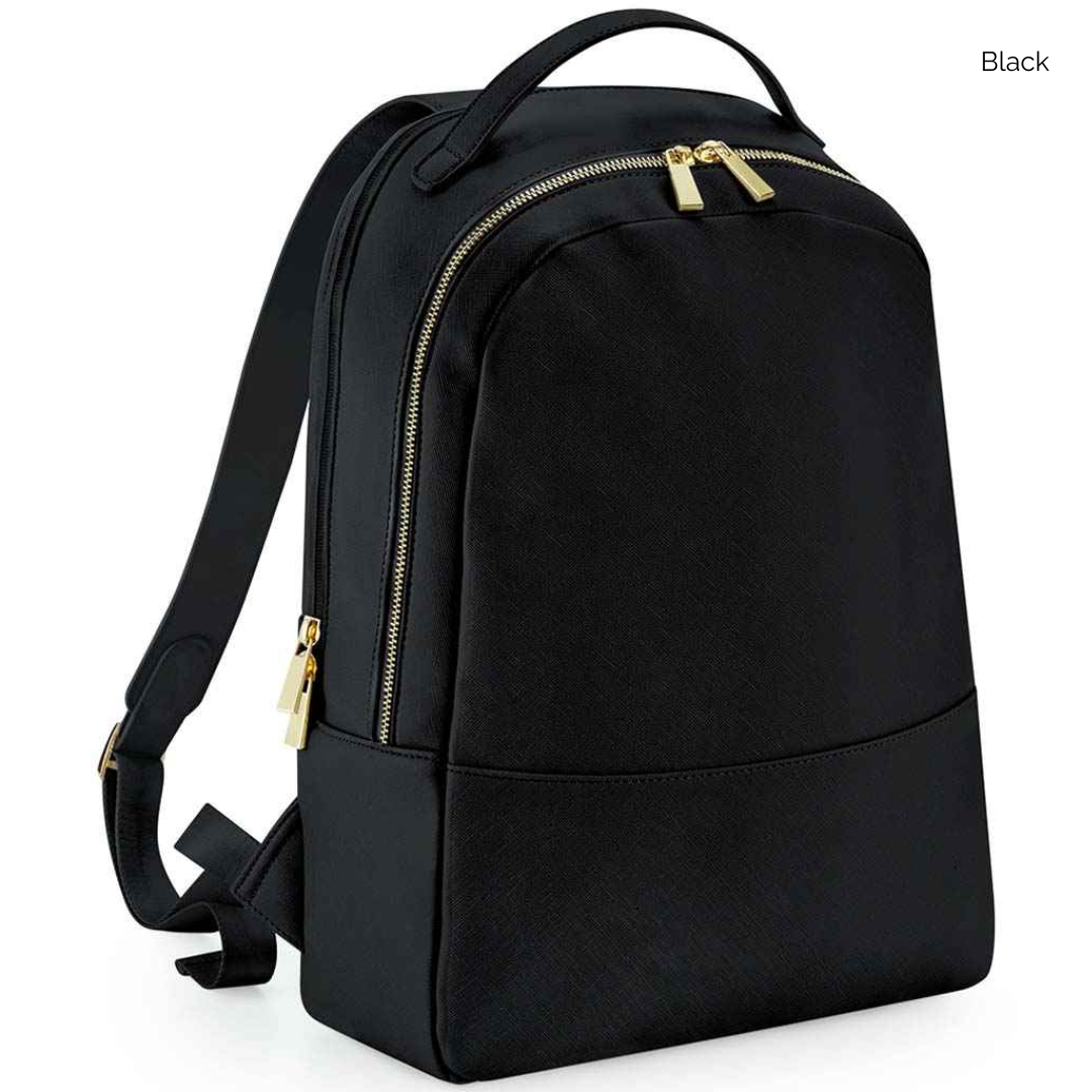 BagBase Boutique Embroidered Backpack