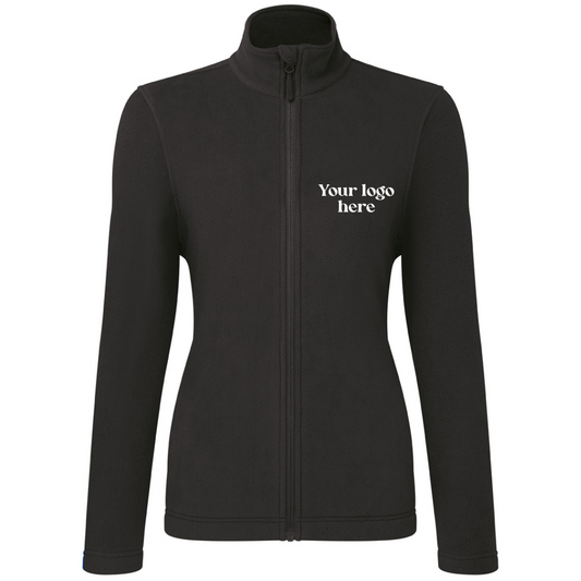 Women's 'Recyclight' Full Zip Embroidered Micro Fleece