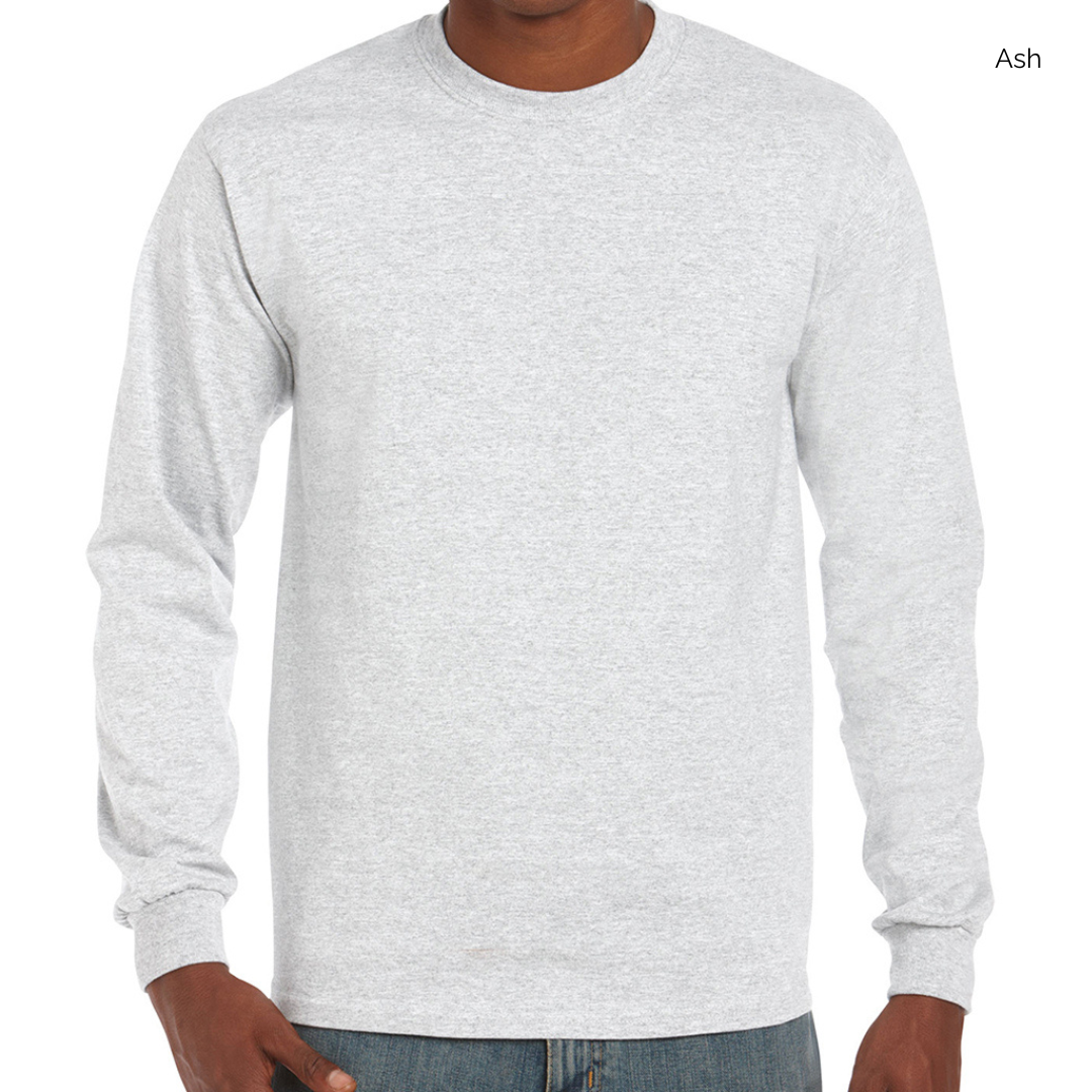 Gildan Ultra Cotton™ Unisex Long Sleeve Embroidered T-Shirt