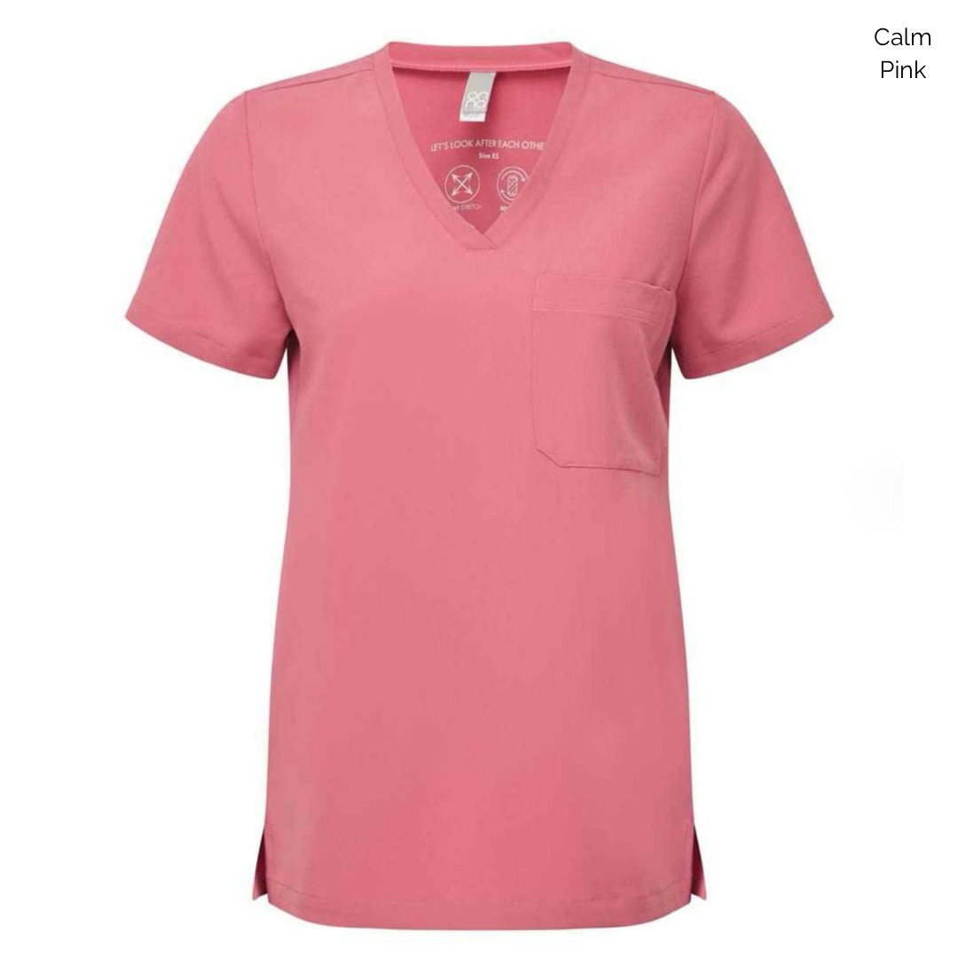 Premier Ladies Limitless Onna-Stretch Embroidered Tunic