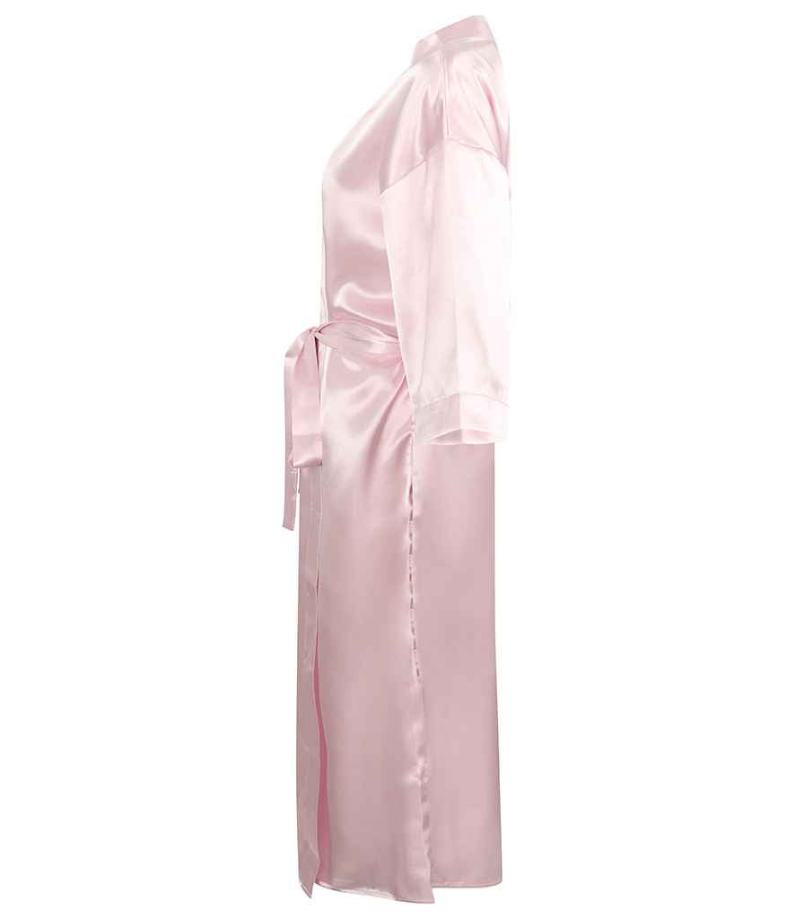 Towel City Ladies Printed Satin Robe