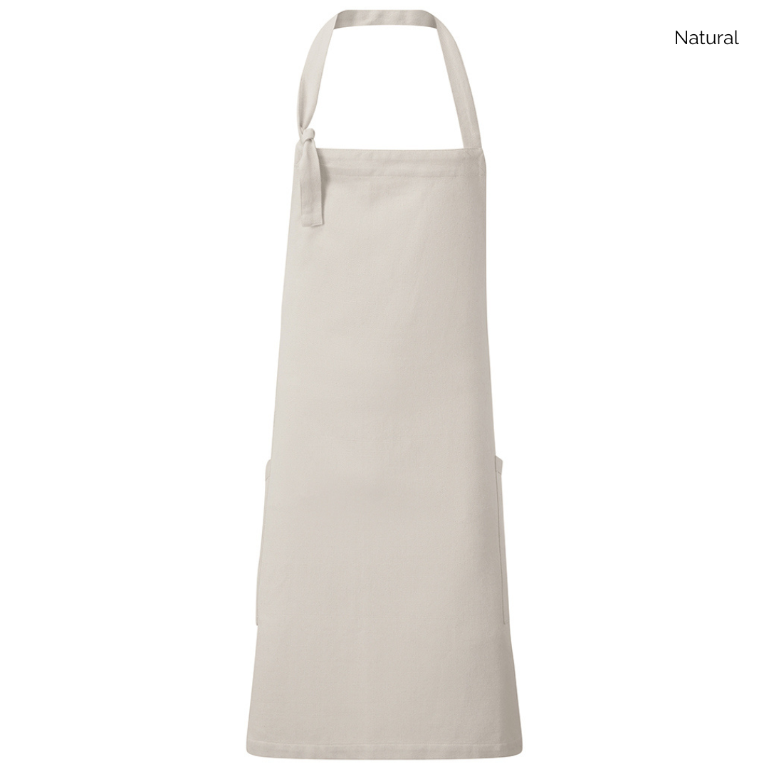 Premier Regenerate Embroidered Bib Apron