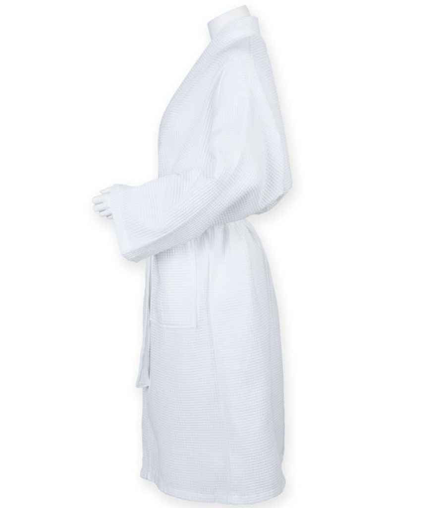 Towel City Embroidered Waffle Robe